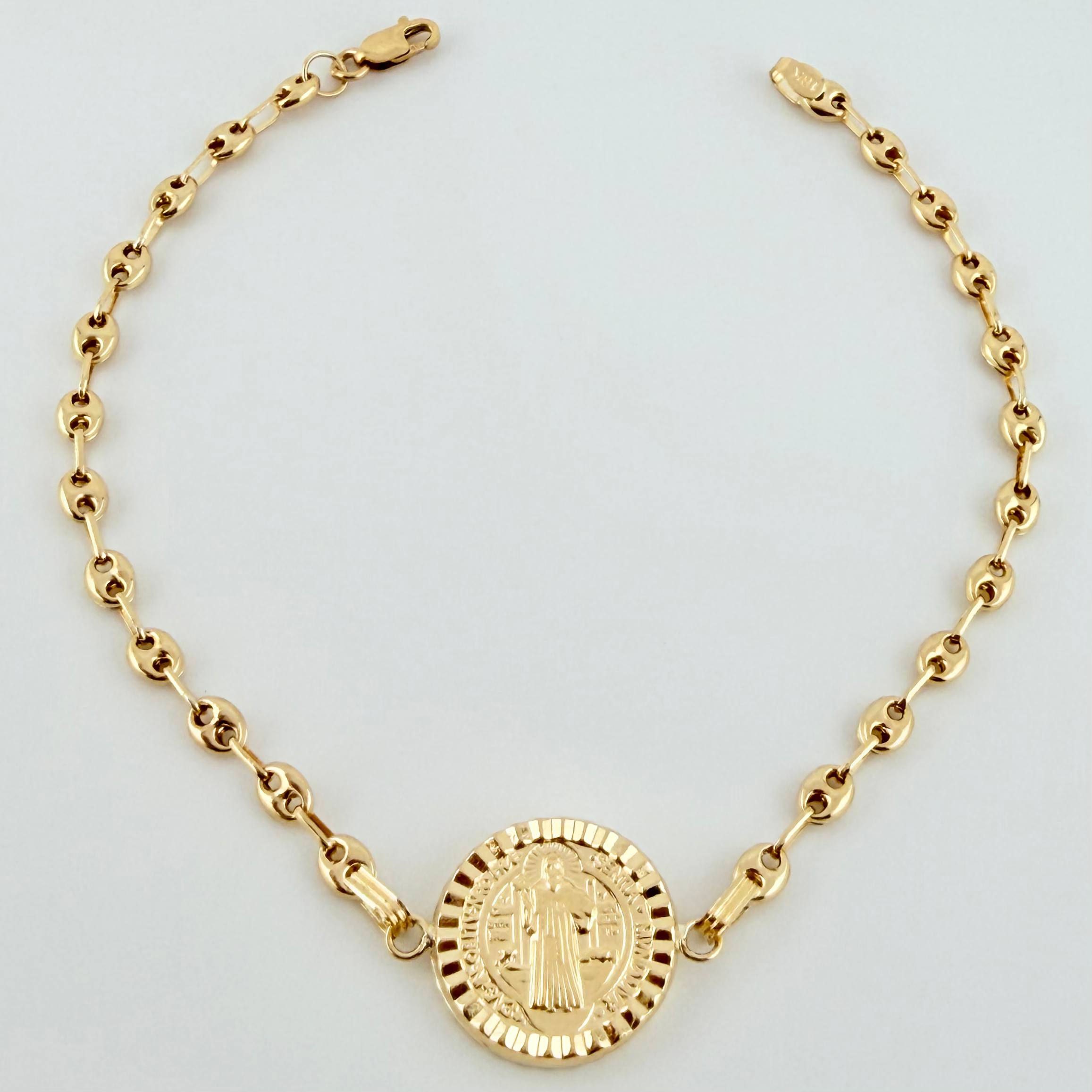 Pulso GC Herraje San Benito 3.1gr / 7 1/4 in / 3.2mm Oro Amarillo 18K ©