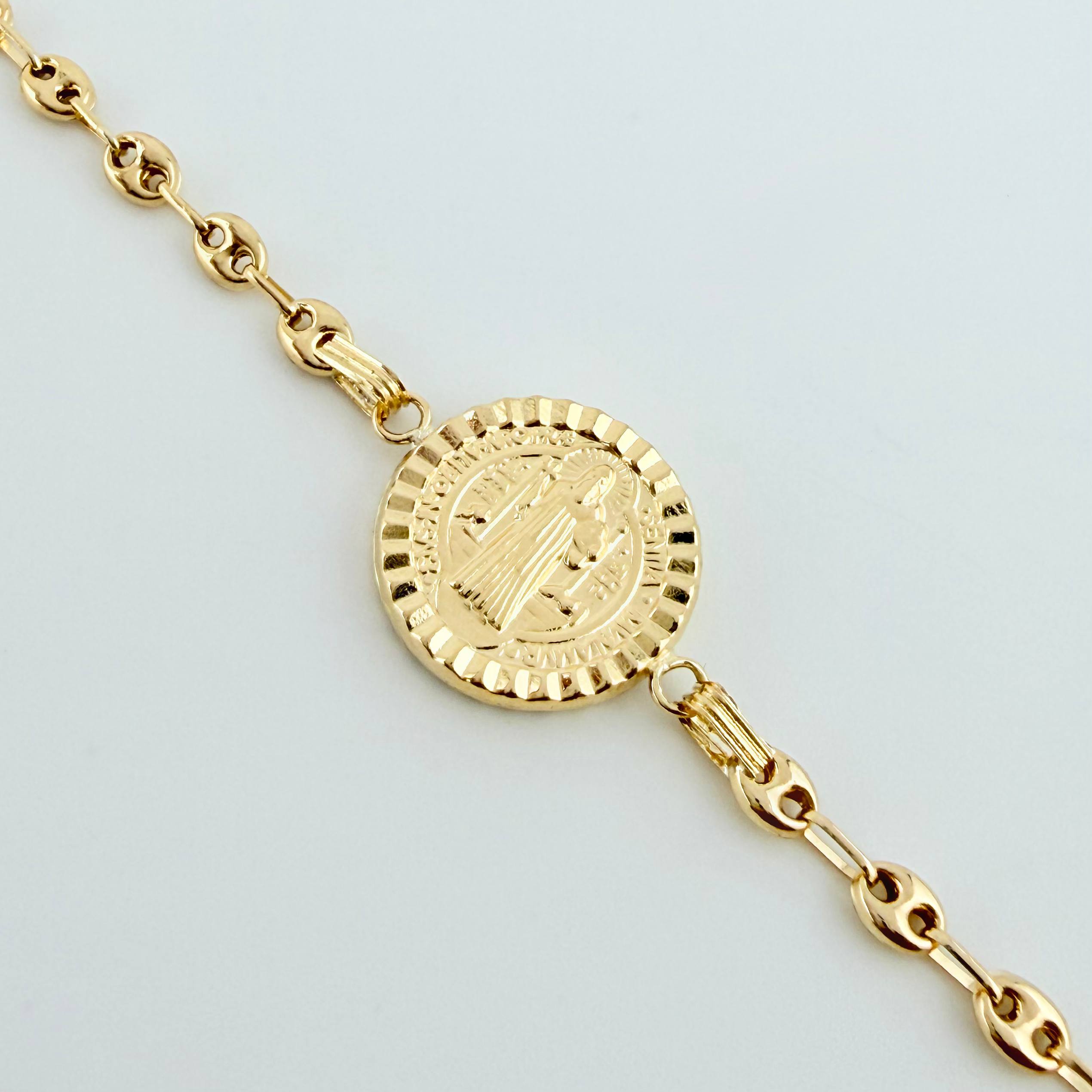 Pulso GC Herraje San Benito 3.1gr / 7 1/4 in / 3.2mm Oro Amarillo 18K ©