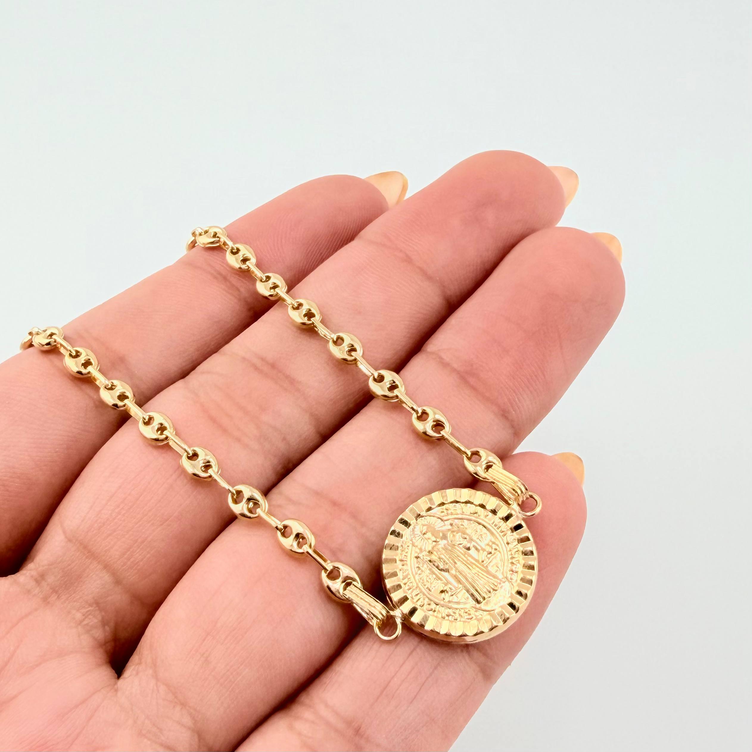 Pulso GC Herraje San Benito 3.1gr / 7 1/4 in / 3.2mm Oro Amarillo 18K ©