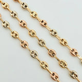 Cadena Gc 6.75 g / 20 in / 4 mm Tres Oros 18K
