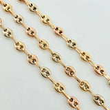 Cadena Gc 7.85 g / 24 in / 3 mm Tres Oros 18K