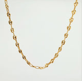 Cadena GC 5.6gr / 17 3/4 in / 3.3mm Oro Amarillo 18K ©