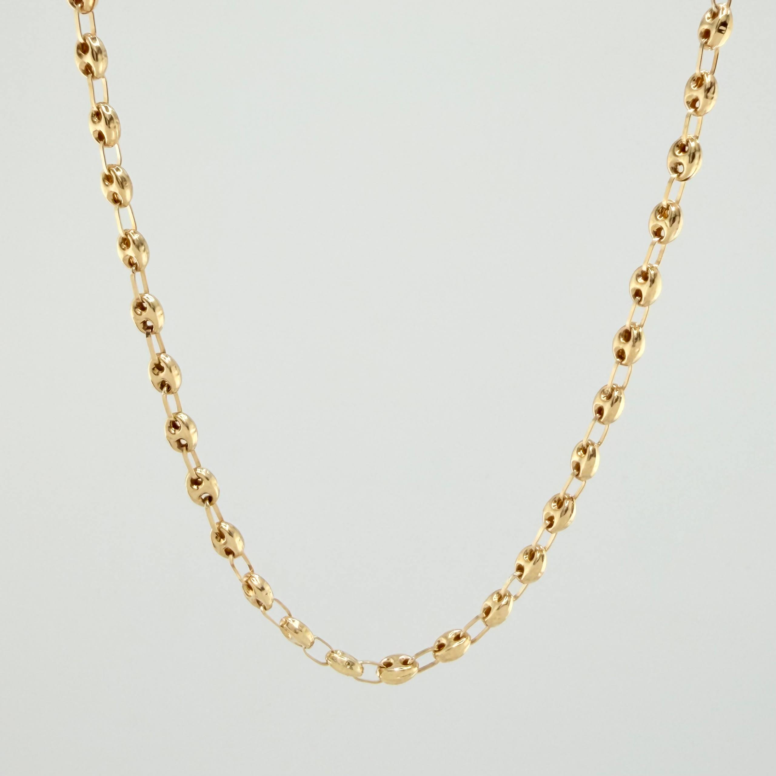 Cadena GC 6.7gr / 18 in / 3.4mm Oro Amarillo 18K