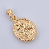 Dije Virgen del Carmen 1.5gr / 2.8cm / Oro 18K $