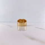 Horse Signet Ring 10.65gr / Size 9 3/4 / White and Green Zircons Three 18K Golds $