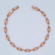 Diamond-Cut Link Bracelet 4.9gr / 8.5in / 18K Gold $