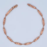 Pulso Eslabon Diamantado 4.65gr / 22cm / Oro 18K $