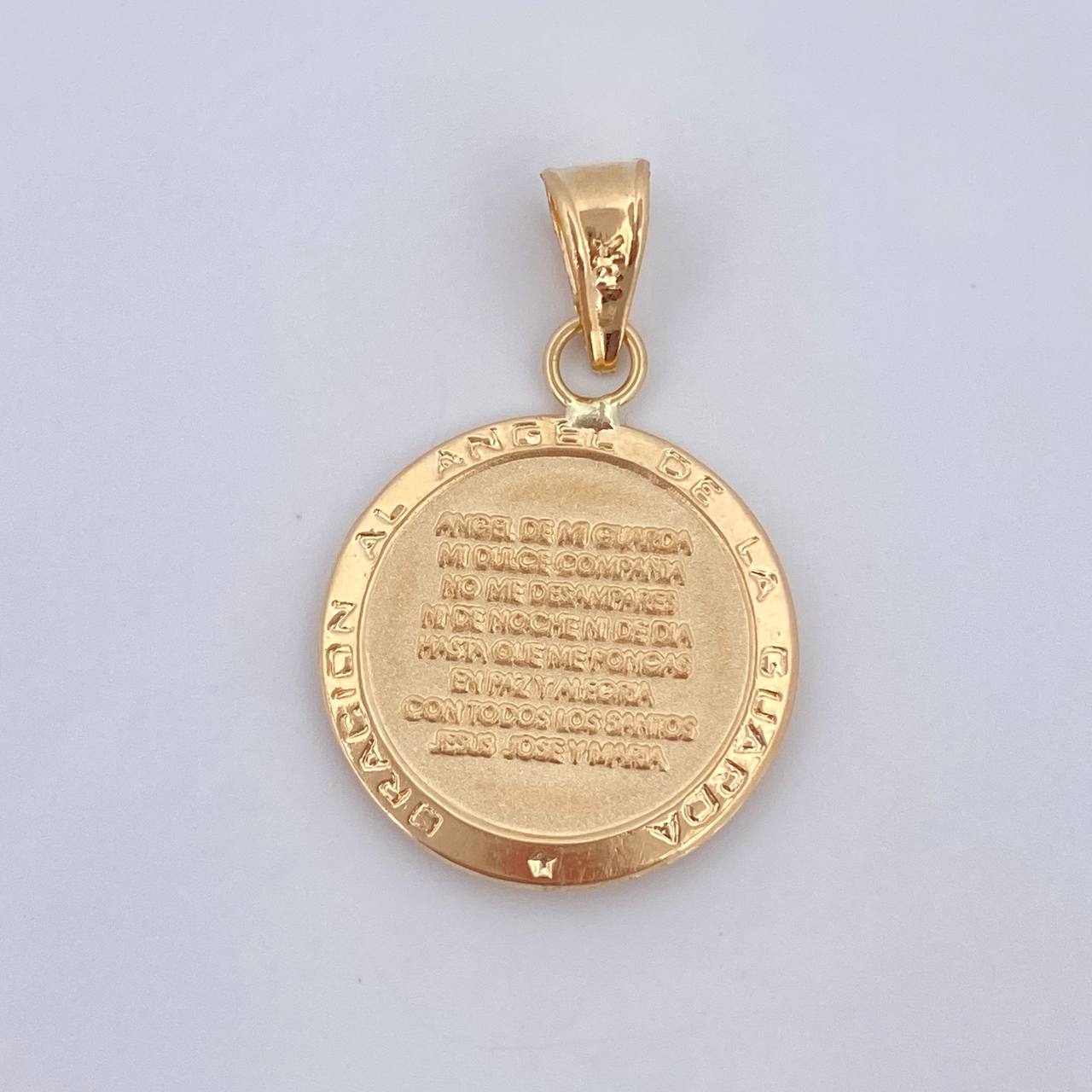 Dije Angel de la Guarda 1.25gr / 2.5cm / Oro 18K $