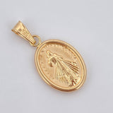 Dije Jesus de la Misericordia 1.6gr / 3cm / Oro 18K $