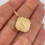 Dije San Benito 1.3gr / 2.5cm / Oro 18K $