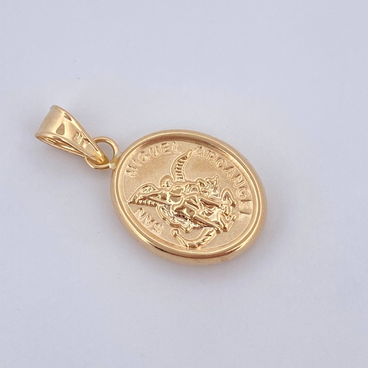 San Miguel Archangel Pendant 1.05gr / 1.0in / 18K Gold $
