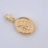 San Miguel Archangel Pendant 1.05gr / 1.0in / 18K Gold $