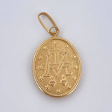 Dije Virgen Milagrosa 1.9gr / 3cm / Oro 18K $