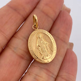 Dije Virgen Milagrosa 1.9gr / 3cm / Oro 18K $