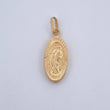 Dije Virgen Maria 1.05gr / 2.5cm / Oro 18K $