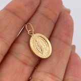 Dije Virgen de Guadalupe 1.15gr / 2.3cm / Oro 18K $