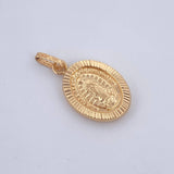 Dije Virgen de Guadalupe 1.15gr / 2.3cm / Oro 18K $