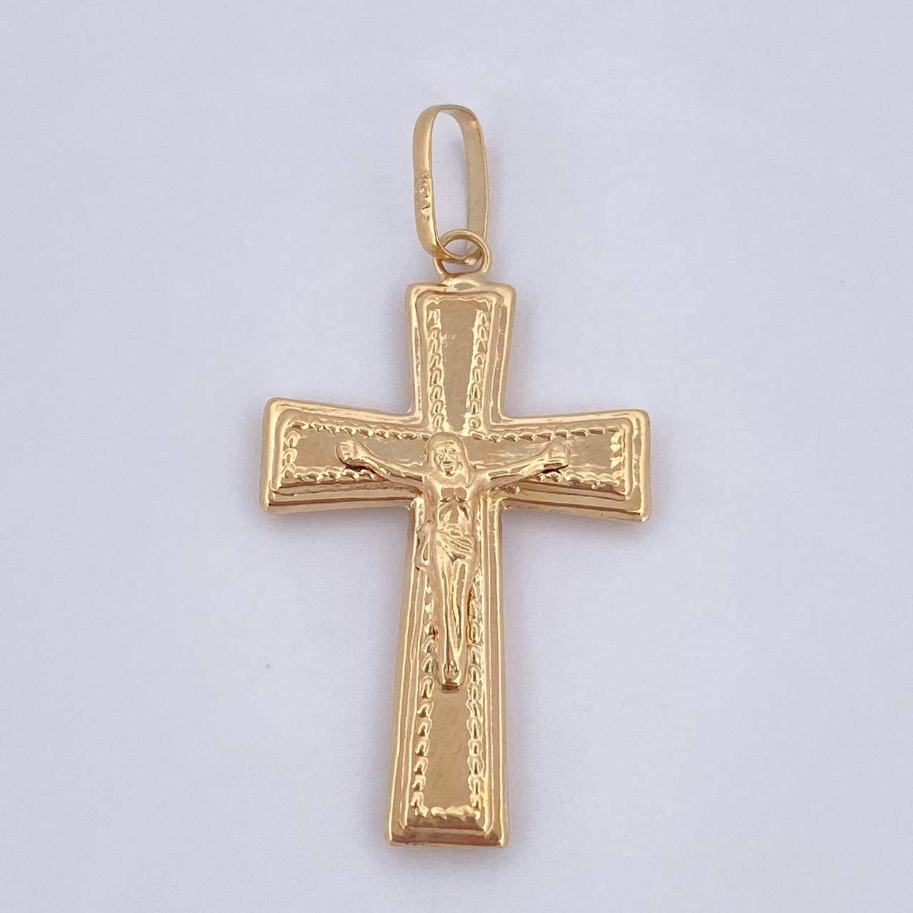 Pendant Christ Cross 1.75gr / 4cm / 18K Gold $