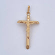 Pendant Christ Cross 2gr / 4.6cm / 18K Gold $