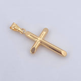 Pendant Cross 1.7gr / 3.8cm (1.5in) / 18K Gold $