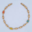 Rustic Tribal Bracelet 5.5gr / 8.5in / 18K Gold $