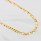 Cadena Cubana 8.85g / 24 in / 4.21mm Oro Amarillo 18K