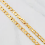Cadena Cubana 8.85g / 24 in / 4.21mm Oro Amarillo 18K