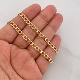 Cadena Cubana 8.85g / 24 in / 4.21mm Oro Amarillo 18K