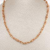 Cadena Rustica Dubai 28.9gr / 24 in / Oro Rosa 18K &