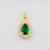 Dije Lagrima 1.50g / 3/4 in Oro Amarillo 18K