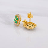 Topos Trebol 2.55g / in / 9.69mm Oro Amarillo 18K