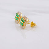 Topos Trebol 2.55g / in / 9.69mm Oro Amarillo 18K