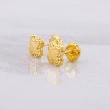 Topos Trébol 0.45g / 5.95mm Oro Amarillo 18K