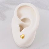 Topos Corazón 0.55g / 5.9mm Oro Amarillo 18K