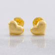 Topos Corazón 0.6g / in / 5.9mm Oro Amarillo 18K