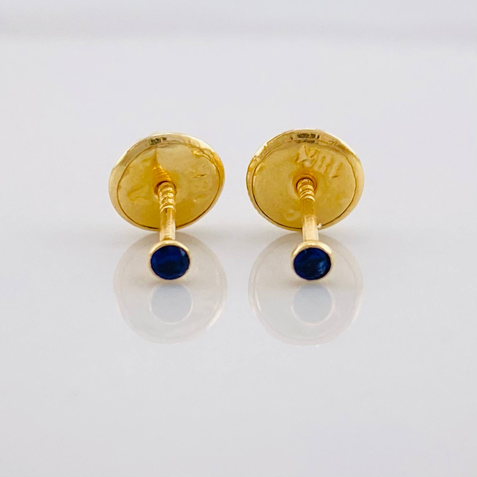 Topos Bisel 0.35g / in / 2.4mm Oro Amarillo 18K
