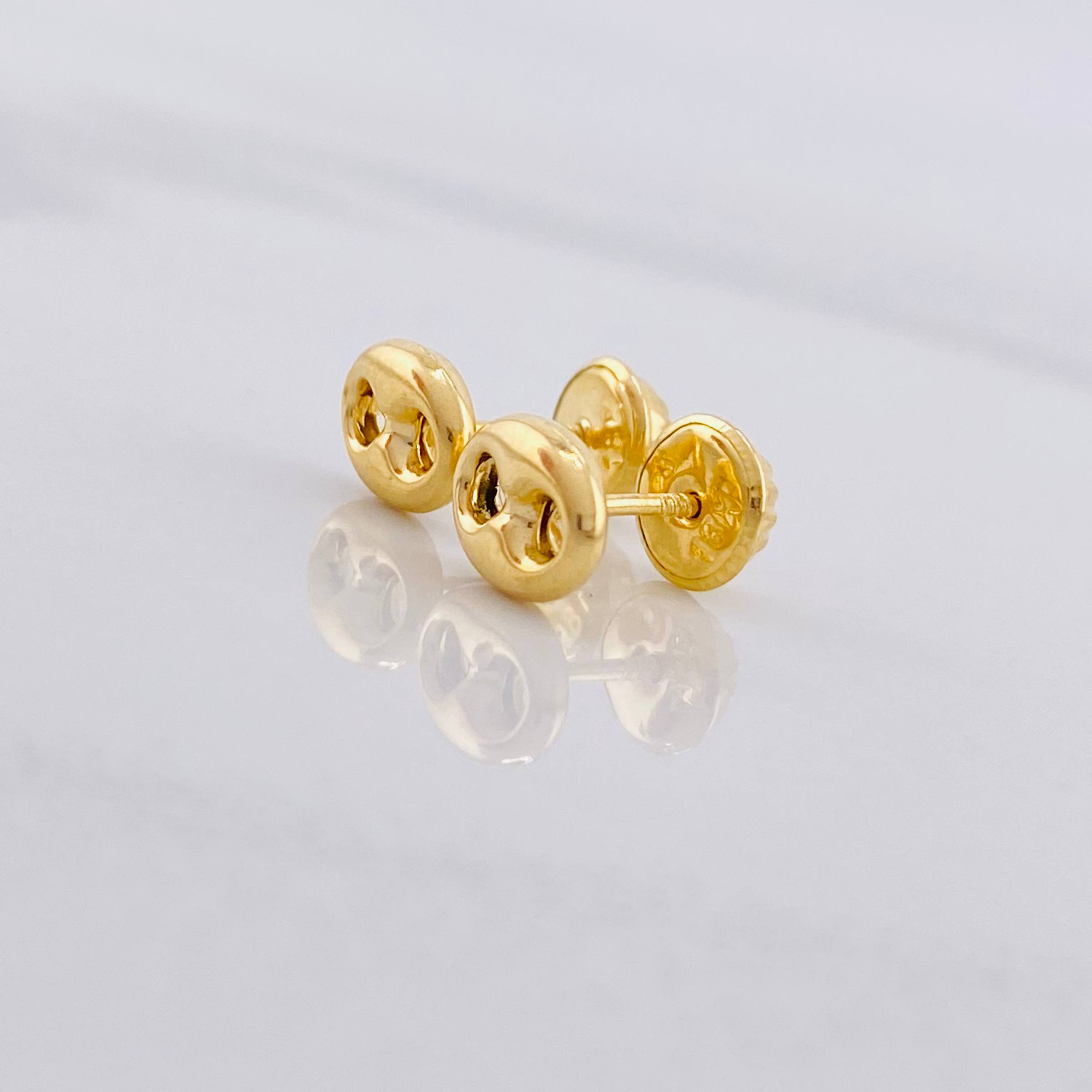 Topos GC 0.5g / in / 5.5mm Oro Amarillo 18K
