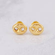 Topos GC 0.85g / 8mm Oro Amarillo 18K