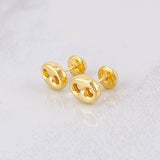Topos GC 0.7g / in / 6.6mm Oro Amarillo 18K