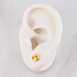Topos GC 0.7g / in / 6.6mm Oro Amarillo 18K