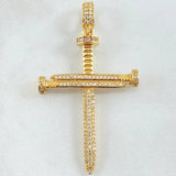 Dije Cruz Clavo 6.15gr / 5.5cm / Oro 18K ©