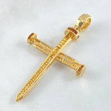Dije Cruz Clavo 6.15gr / 5.5cm / Oro 18K ©
