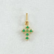Pendant Cross 0.35gr / 0.6in (1.5cm) / 18K Gold ©
