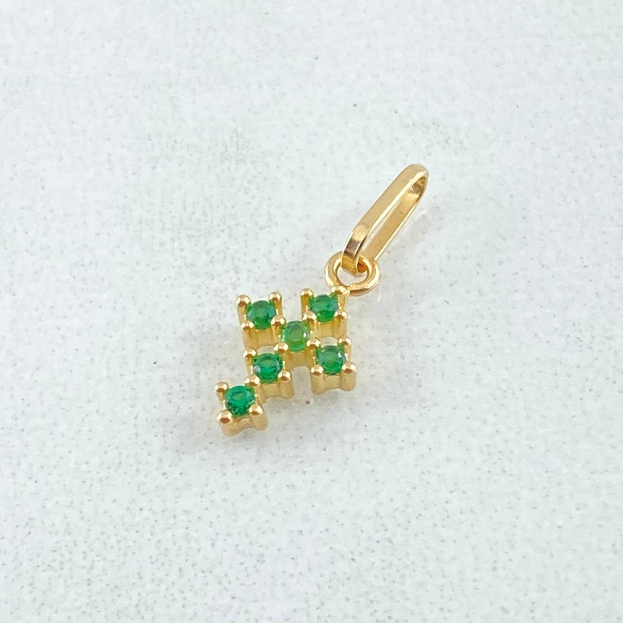 Pendant Cross 0.35gr / 0.6in (1.5cm) / 18K Gold ©