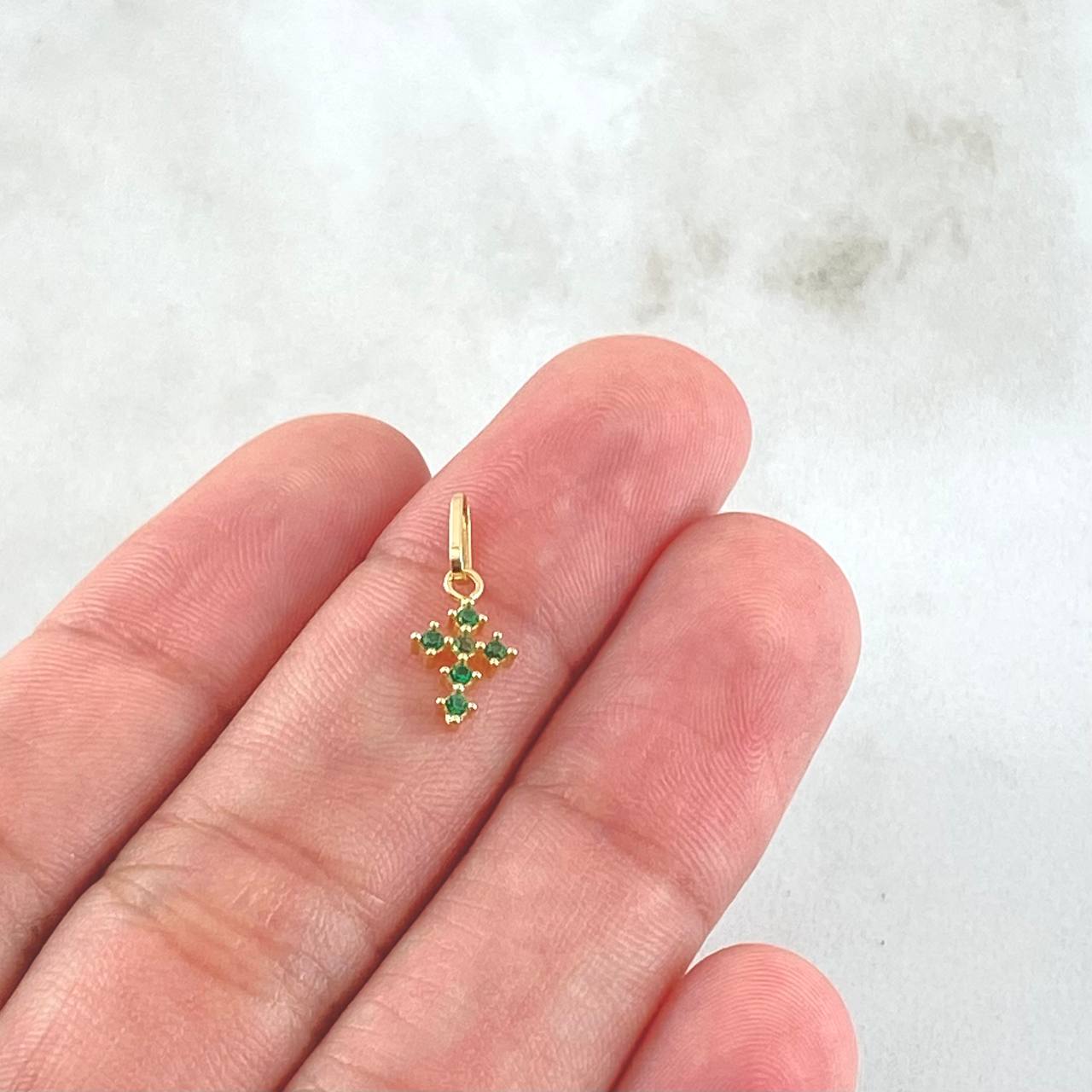 Pendant Cross 0.35gr / 0.6in (1.5cm) / 18K Gold ©
