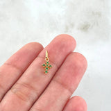 Pendant Cross 0.35gr / 0.6in (1.5cm) / 18K Gold ©