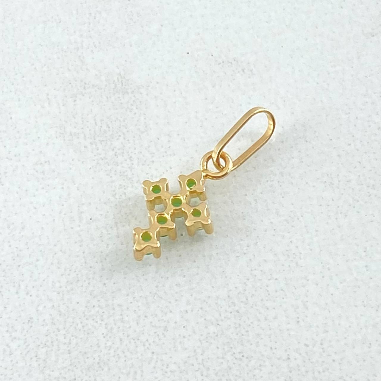 Pendant Cross 0.35gr / 0.6in (1.5cm) / 18K Gold ©