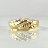 Parallel Waves Ring 1.75gr / Size 7 1/2 / 18K Gold