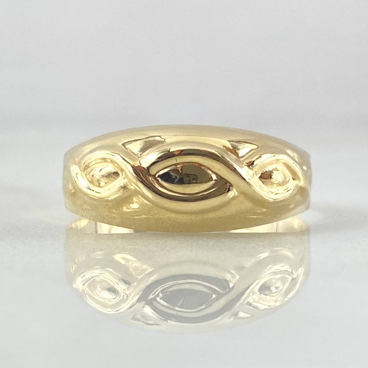 Braided Ring 1.2gr / Size 6 1/4 / 18K Gold