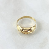 Anillo Trenzado 1.15gr / T7 3/4 / Oro 18K ©